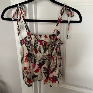 Floral crop top